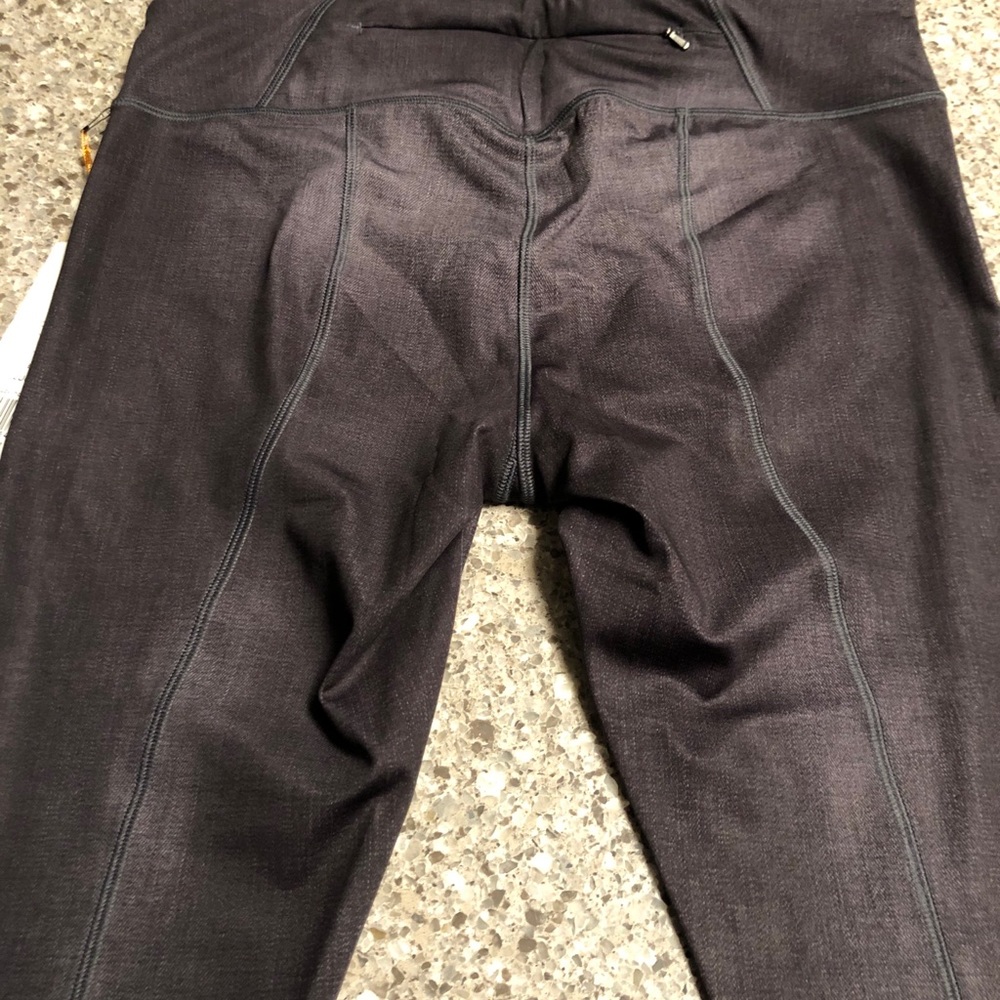 Lucy Gray and Black Slim Fit Leggings - Picture 4 of 7